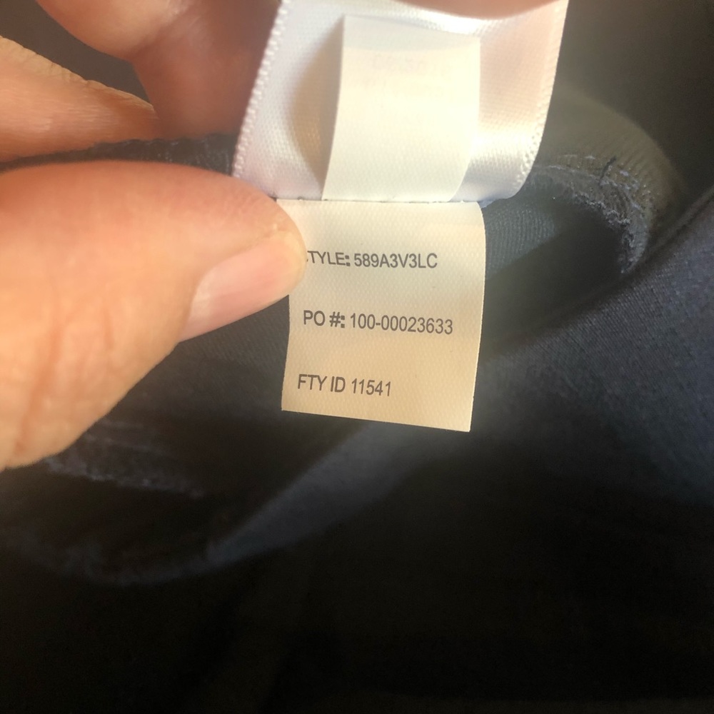 Liz Claiborne Navy Classic Sophie Pants - 8 - Picture 5 of 5